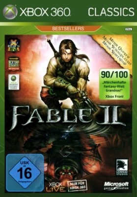 Microsoft Xbox 360 - Fable II [Classics] DE nur CD