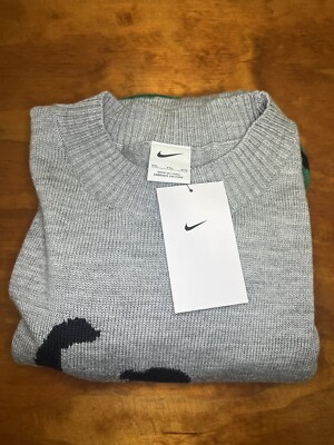 Nike Golf Tiger Woods Jumper-Knit Golf Crew Neck Sweater DA4151
