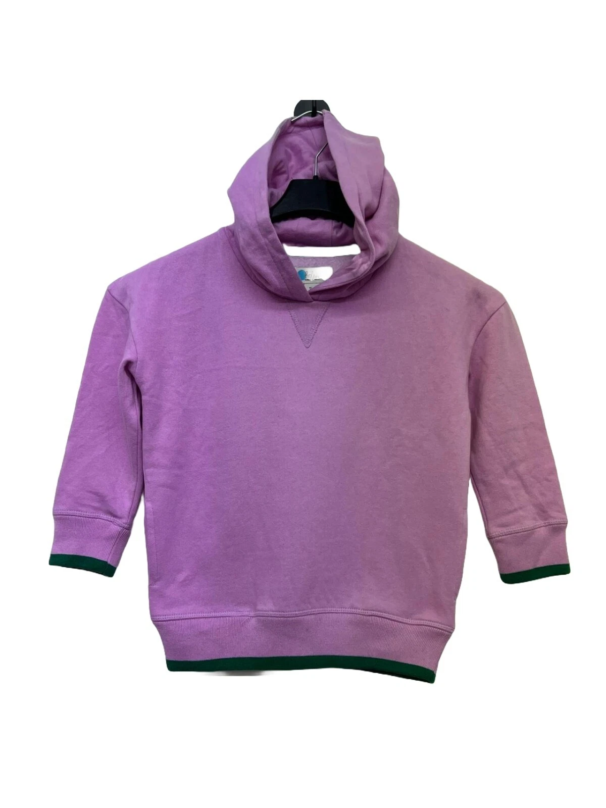 JohnnieB by Mini Boden Boys' Long Sleeve Solid Hoodie in Boto Pink