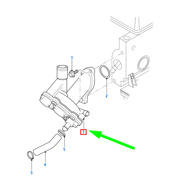 Ford TRANSIT Connect Mk1 Vacuum Pump ASSY 1882889 93bb2a451ad Genuine