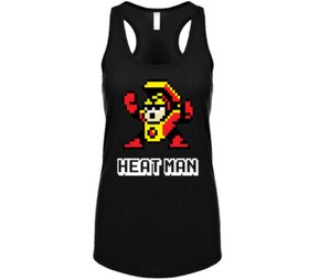 Heat Man Mega Man 2 Robot Enemy NES Video Game T Shirt