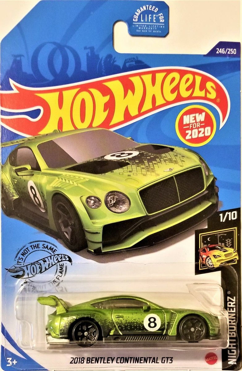 Hot Wheels - 2020 Nightburnerz 1/10 2018 Bentley Continental GT3