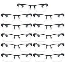 11PK Men Blue Light Blocker Reading Glasses Anti Blue Light Spring Hinge Readers