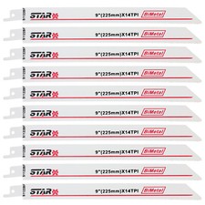 10tlg Säbelsägeblatt Set Recipro Sägeblätter Feinschnitt Säbel Für Holz Metall