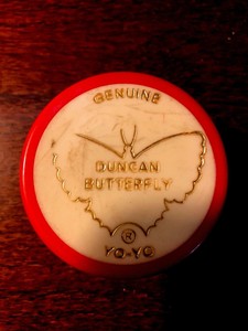vintage genuine duncan butterfly yoyo