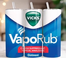 20oz Tumbler – Vicks VapoRub Inspired Design, Comforting & Refreshing Feel