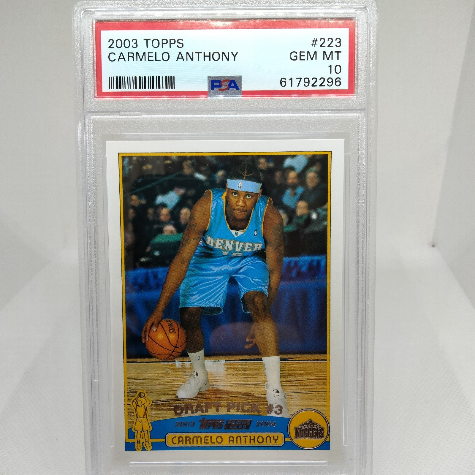 その他 2003 topps Carmelo Anthony rc black /500 その他 2003 topps Carmelo Anthony rc black /500 その他 2003 topps