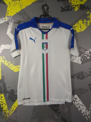 Italy Team Jersey Away football Soccer shirt 2016 - 2017 Puma Men Size S ig93