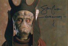 SILAS CARSON signed Autogramm 20x30cm STAR WARS in Person autograph COA
