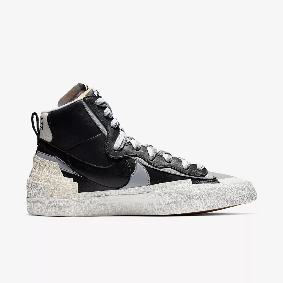 Nike Blazer Mid x Sacai Black White 2019 BV0072-002 Men's Size | eBay