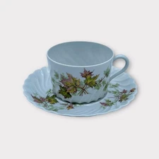 Vintage Haviland Limoges Cup and Saucer Tea Set 1962 Porcelain