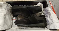 Prada  men sneakers (4e 3363) Black Leather L...
