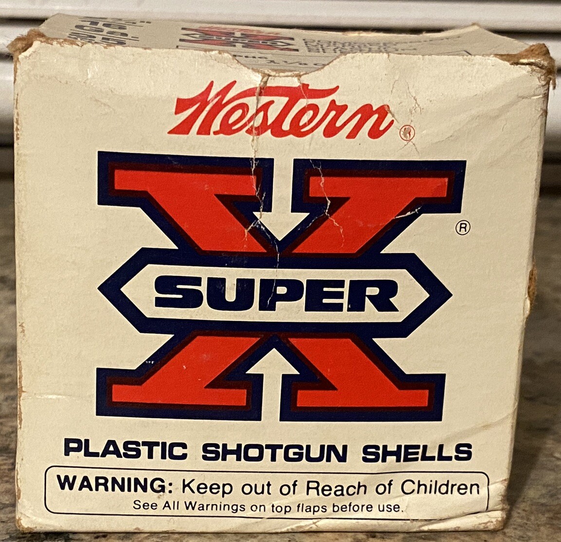 Vintage Winchester Western Super X 16 Gauge Empty Shotgun Shell