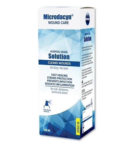 Microdacyn Wound Care Solution 120mL Cleans & Reduces Inflammation - Picture 3 of 3