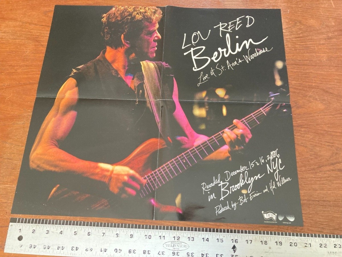 LOU REED BERLIN Velvet Underground RARE record store only PROMO 