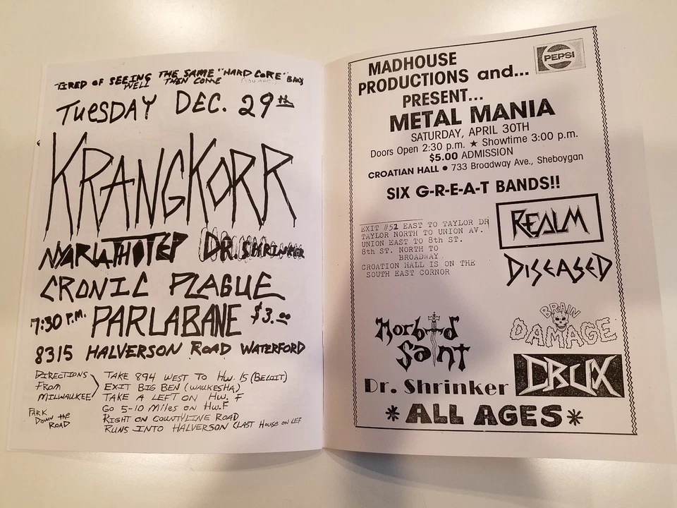 Твердый 30-страничный журнал/буклет DR.SHRINKER (болезненный святой, вскрытие, импетиго) - Изображение 2 из 4