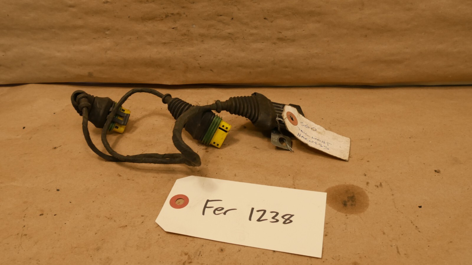 Ferrari 360 Spider Tail Light  Lamp Wire Harness 2 Plug OEM PN 182208