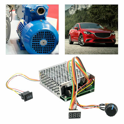 PWM Motor Speed Controller DC 10V-55V 60A Speed Controller CW CCW Reversible