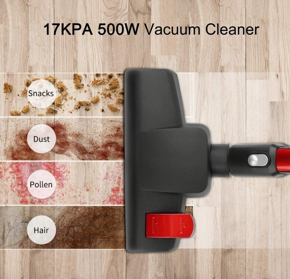Vacuum Cleaner Corded 17000PA 3 in 1 Stick Vacuum Cleaner with HEPA Filter Light - Image 3 of 4