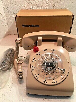 Western Electric 500 Ym Rotary Desk Telephone Jerry Lewis Telethon Model Ebay