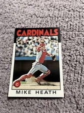 1986 Topps Traded 46T Mike Heath   St. Louis Cardinals