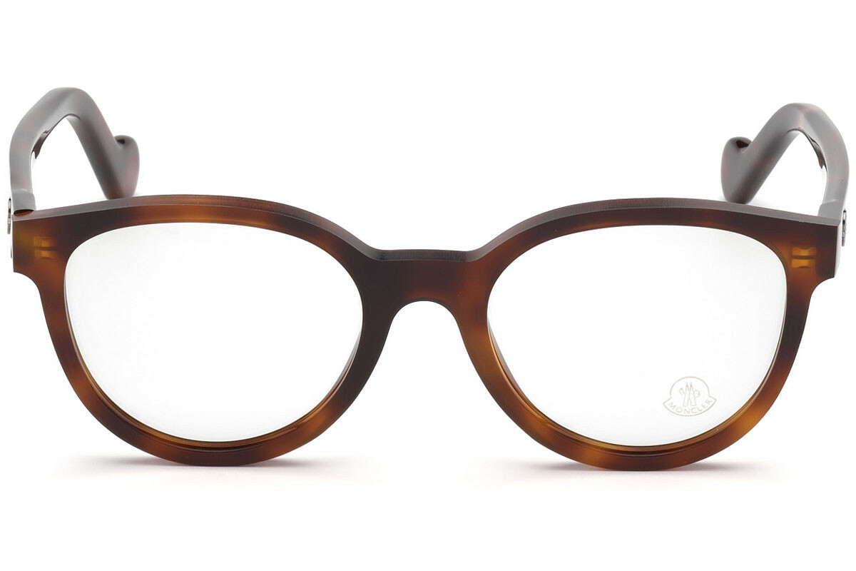 メガネ Moncler Eyeglasses Frame ML5045 052 Rectangle Tortoiseshell Moncler ML5045 054 Tortoise Plastic Eyeglasses Frame 52-19