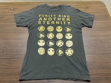 Authentic Purity Ring “Another Eternity” 2015 Tour Men’s Gray T-Shirt - Medium