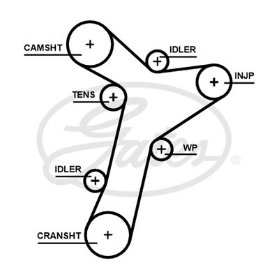 Timing Belt Water Pump Kit For Audi A6 C8 40 TDI Mild Hybrid