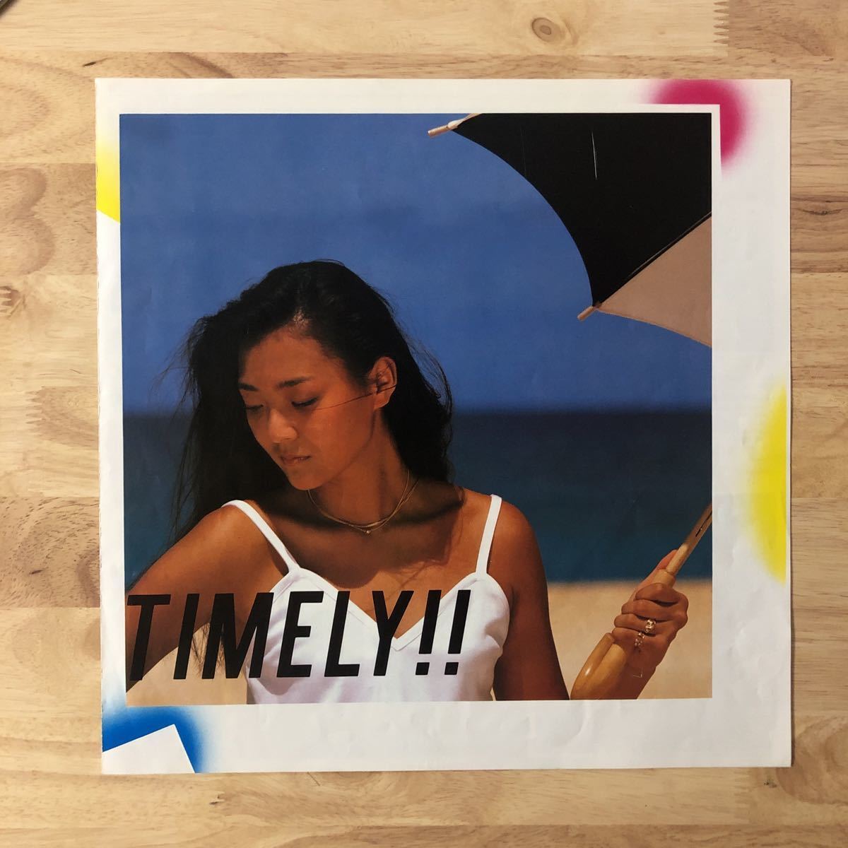 Anri Timely LP Vinyl Record [OBI 28K-63] Japan, City Pop with Obi