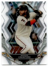 2019 Topps High Tek WHITE Brandon Crawford San Francisco Giants #107