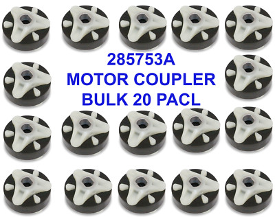 285753A Washer Coupler Coupling Metal Insert for Whirlpool Kenmore 20 Pack Bulk