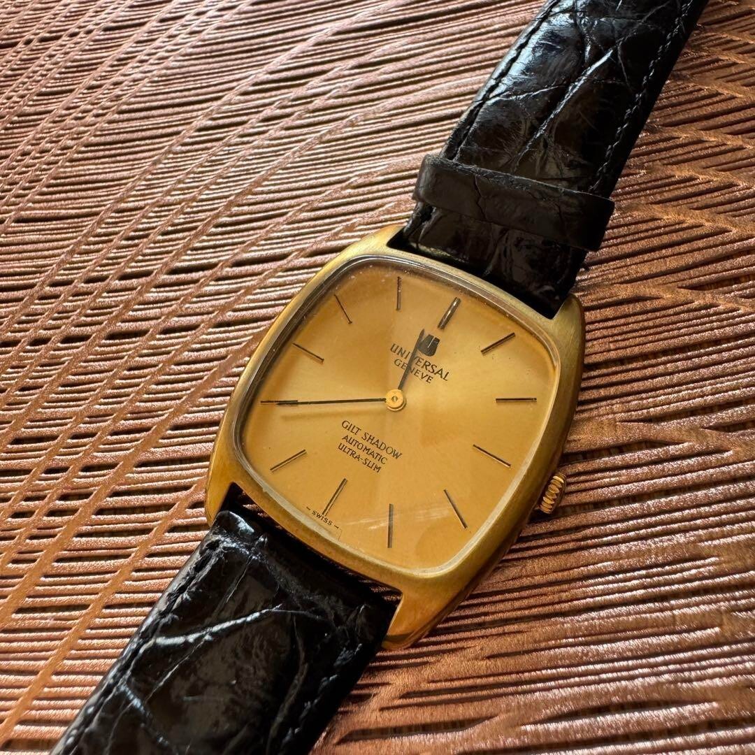 Universal Geneve White Shadow Automatic Micro-rotor Gold