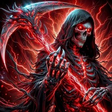Hallowen Skull Diamond Painting Kit, 5D Horror Diamond Art Kits for Adults, DIY