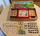 VTG 1966 Concentration Board Game 10th Edition, Milton Bradley #4950 Complete