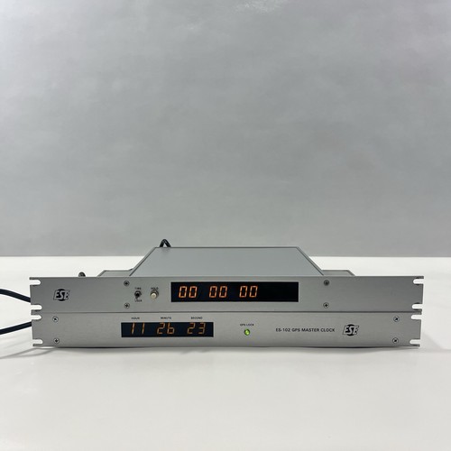 ESE ES-102F GPS Master Clock And Broadcast Gear