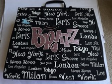 Bratz Doll World Tour Travel Carrying Case W/ Inserts, 1 Doll, Some Accessories