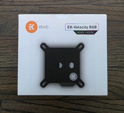EKWB EK-Velocity RGB Intel NICKEL+ACETALl Water Block