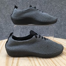 Arcopedico Shoes Womens 35 Walking Sneakers Knit Casual Comfort Low Top Gray