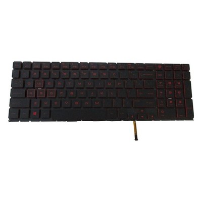 Backlit Keyboard For HP Omen 15-DC 15T-DC Laptops - Red Version