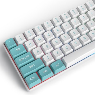 Ussixchare 118 Keys Keycaps PBT Double-Shot Keycap CSA Profile Custom Keycaps...