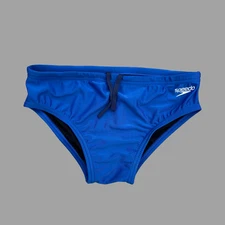 Speedo Men blue pro LT swim Brief swimwear size 32 34