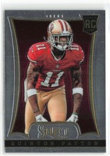 2013 Panini Select Quinton Patton RC San Francisco 49ers #227