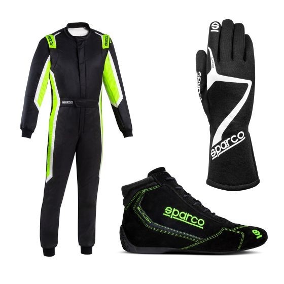 ALTRA Tuta da corsa Go Kart CIK FIA livello 2 Tuta per kart approvata scarpe guan...