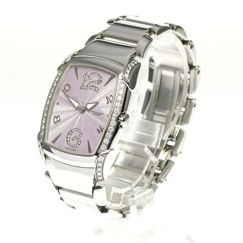 Parmigiani Fleurier Kalpa 29mm SS Purple Dial Quartz Watch #C7193