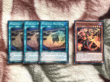 YU-GI-OH! X3 MITSURUGI PRAYERS AND X1 SAJI - OP29-EN011 - SUPER RARE (EU PRINTS)