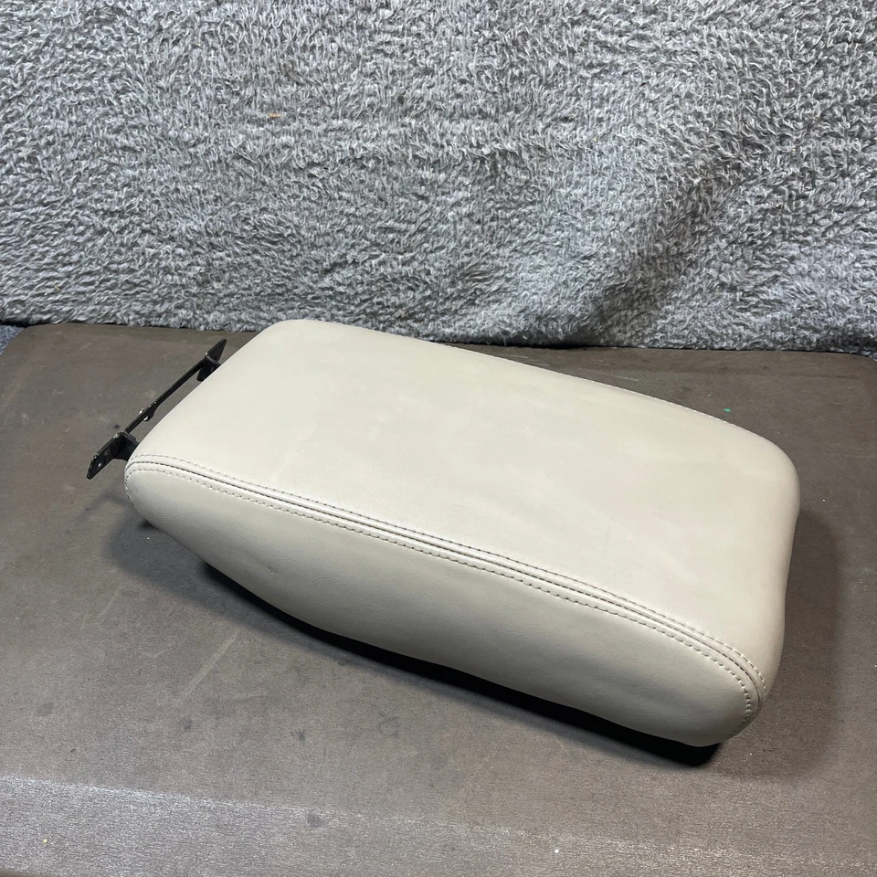 Lexus GS300 GS430 1998-2005 consola central reposabrazos tapa cuero beige tostado GS 400 Foto 3 de 4