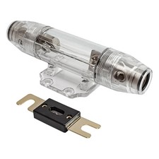ANL-Sicherungshalter Satin/Nickel f&uuml;r Kabel bis 50qmm mit 250A ANL Sicherung
