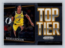 2025 Panini Prizm WNBA #11 Rickea Jackson Top Tier