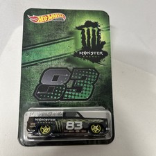 Hot Wheels Custom 83 Chevrolet Silverado Monster Energy Real Riders 1983 Chevy