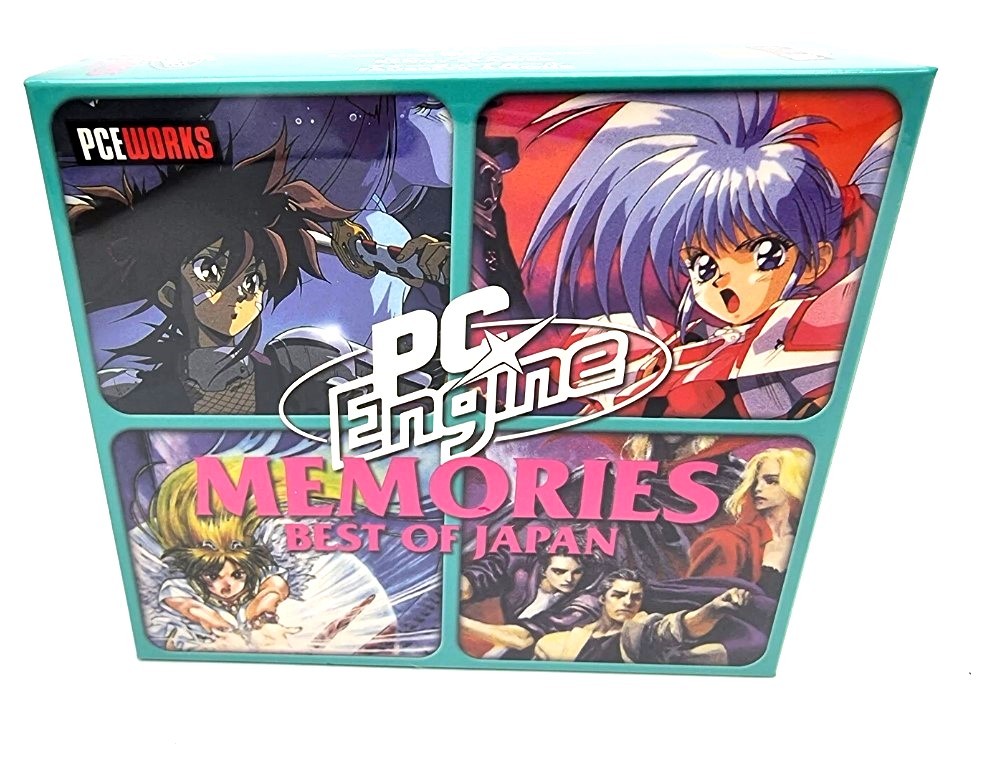 PC Engine Memories Best Of Japan compilation retrogaming console japonaise disque